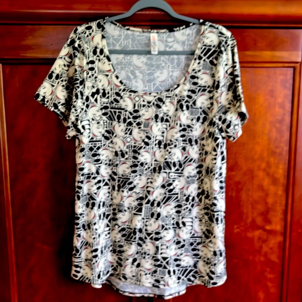 Lularoe Mickey Mouse shirt xl